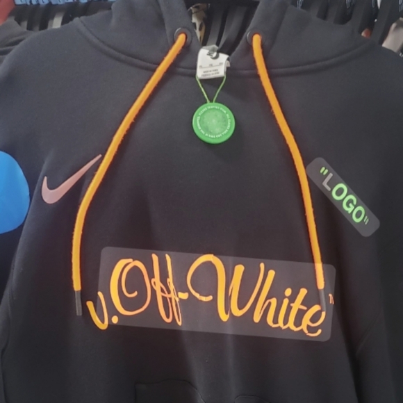 Nikelab x Off-White Mercurial NRG X Oversized Hoodie Black XXL - Picture 5 of 6